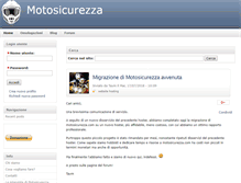Tablet Screenshot of motosicurezza.com